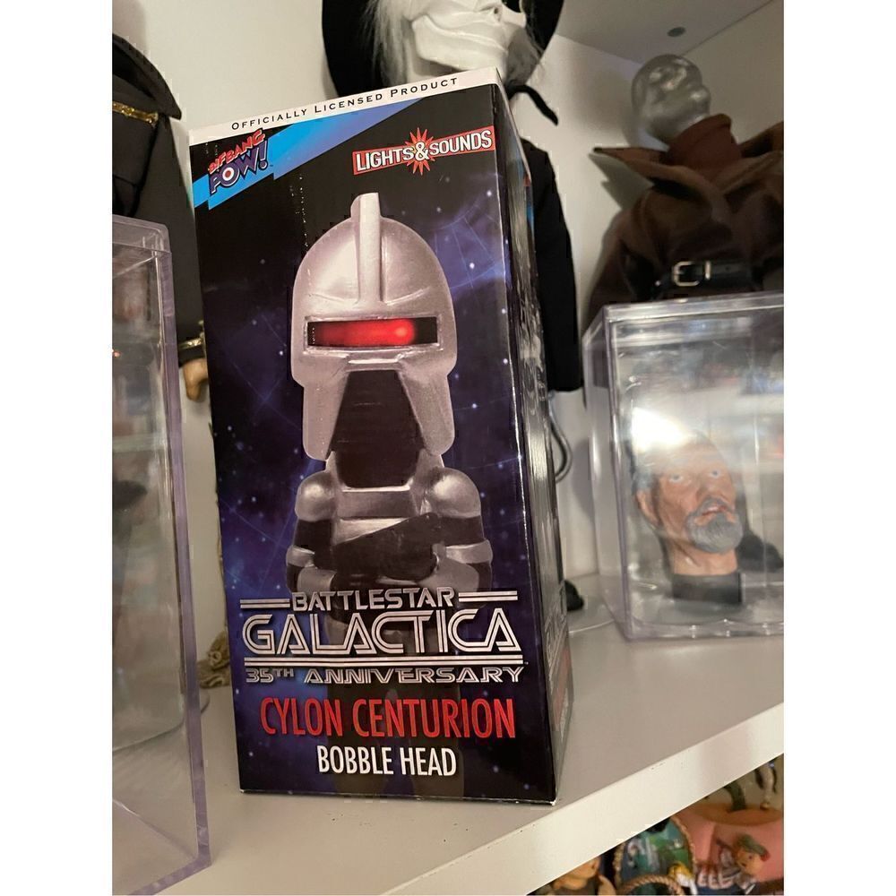 Battlestar Galactica Cylon Centurion Bobble Head 35th Anniversary New in Box